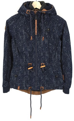 Naketano Veste Femme Petite Légère À Motifs Avec Capuche Et Fermeture Éclair