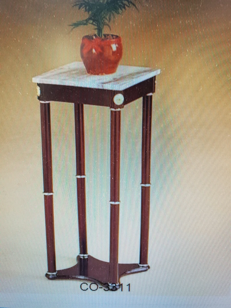 Marble top 2024 plant stand