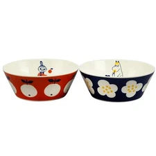 Yamaka Shoten MOOMIN MM032/4-79 Bowl Pair Diameter App