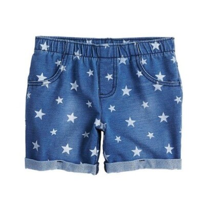 Girls Jumping Beans  Star Midi Jegging Shorts, Size: 4 NWT 1000000245