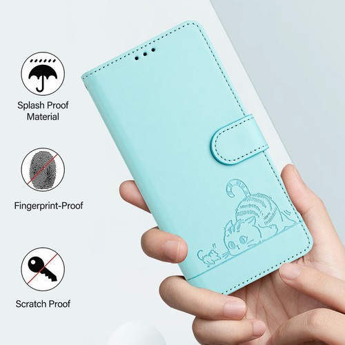 For T-Mobile Revvl 7 Pro Cute Pattern RFID Blocking Slots Crossbody Wallet Case - Picture 81 of 85