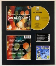 GIN BLOSSOMS - Signed Autographed - CONGRATULATIONS I'M SORRY - Album Display