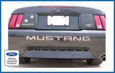 99-04 MUSTANG REAR BUMPER INSERT DECALS STICKERS