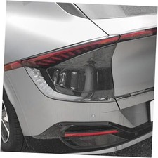 2PCS EV Charging Port Covers Compatible with Kia EV6 2022 Carbon Fiber Patten