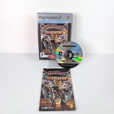Ratchet Gladiator PS2 Platinum COMPLETE Italian Sony Playstation 2