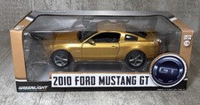 1/18 Greenlight 2010 Ford Mustang GT Diecast Car w/ Box Gold