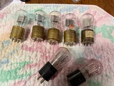 13x VINTAGE TUBES UV 200 RADIOTRON C-300 CUNNINGHAM DETECTOR OPEN FILAMENT RCA