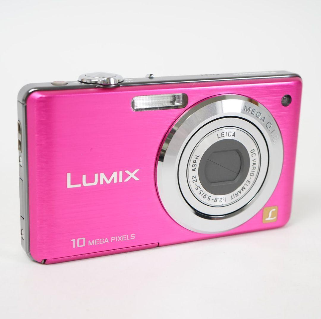 Panasonic LUMIX DMC-FS7 Pink 10.1 MP Compact Digital Camera Used