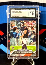 CALEB WILLIAMS (RC), 2024 TOPPS NOW #2 CGC 10GM - ROOKIE CARD - CHICAGO BEARS