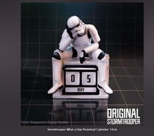 Stormtrooper What a Day Ewiger Kalender 14 cm