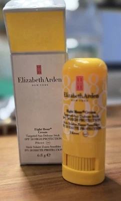 Elizabeth Arden Eight Hour Cream Sun Defense For Face Spf 50 Sunscreen New W/Box - Image 1 of 3