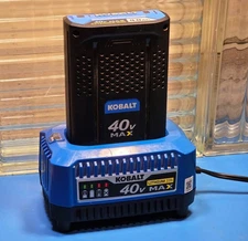 Kobalt 40V MAX 4.0Ah Li-on Battery KB 440-03 and Charger KRC 04-06