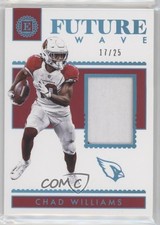 2018 Panini Encased Future Wave Materials Sapphire 17/25 Chad Williams 0eo6