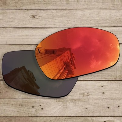 hdhut Anti-Scratch Replacement Lenses for-Oakley Straight Jacket 2007 Sunglasses