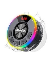 Bluetooth Shower Speaker, 360  HD Stereo Sound, IPX7 Waterproof Wireless Spea...