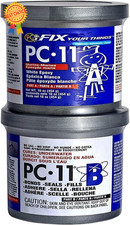 Two Part Epoxy Repair Paste 1Lb – Marine Grade Off White Adhesive for Surfaces