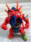 Vintage Playmates 1992 TMNT HOT HEAD DRAGON Action Figure (Extending Neck)