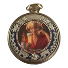 Vintage Budweiser Pocket Watch Bar Rotating Sign King Of Beers Anheuser Busch