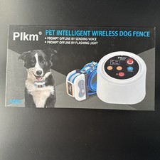Plkm Intelligent Wireless Electric DogContainment Fence System AS02 NIB