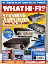 What Hi-Fi? magazine July 2026 Stunning Amplifiers from Arcam, Cambridge, Quad