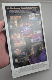 Sega Saturn - Duke Nukem 3D - Instruction Manual ONLY