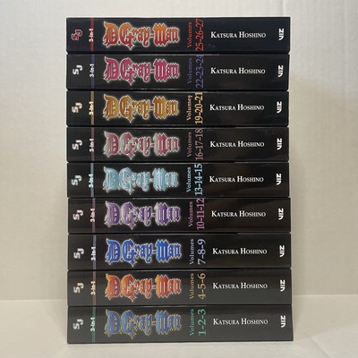 D. Gray-Man Manga Omnibus Volumes 1-27 Brand New English Authentic