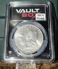 1899 $1 MORGAN SILVER DOLLAR PCGS MS 62 Certified Slab Vault Box