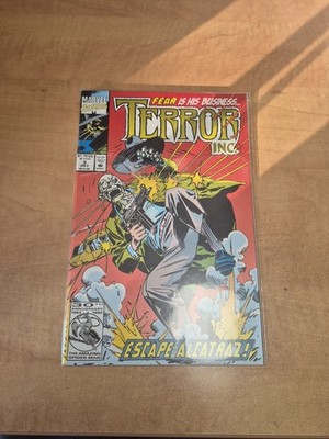 Terror Inc #3 1992 Marvel First Issue | Horror Superhero |  Vf+ J6