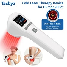 650nm808nm Red Light Cold Laser Therapy Pain Relief Healing Physiotherapy Device