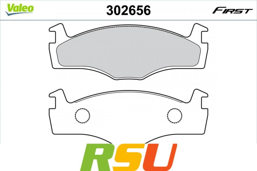 Bremsbelagsatz, Scheibenbremse First 302656-image