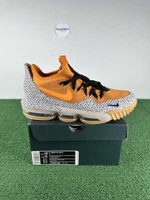 DS Nike Lebron 16 Low Atmos Safari Size 10.5 Authentic Rare VTG CD9471-800 2019