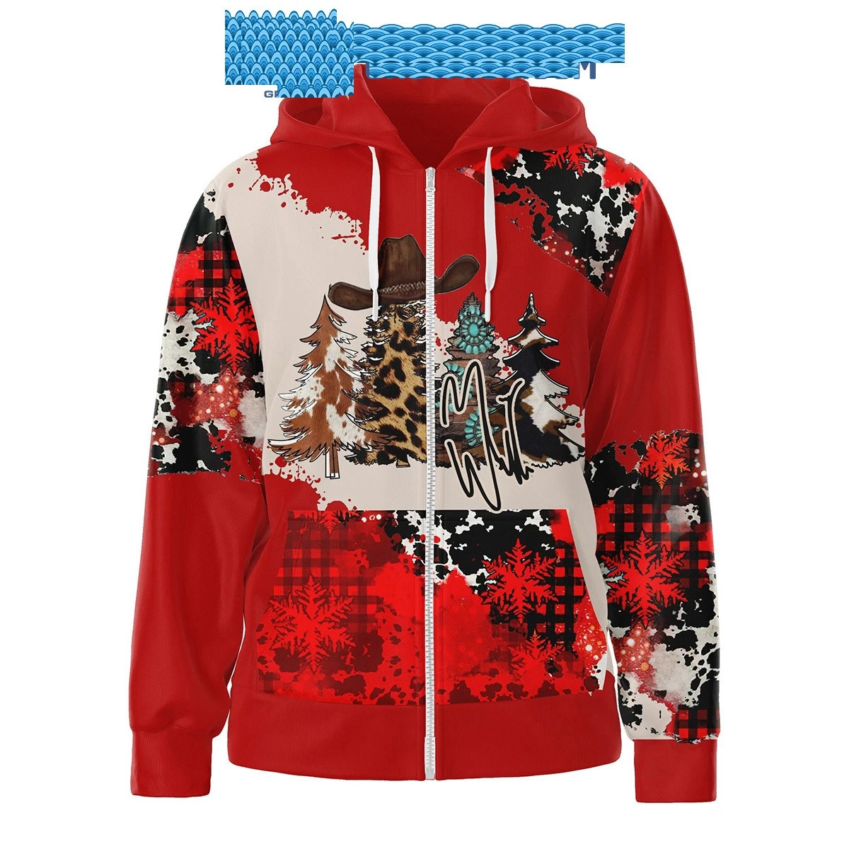 Wallen Western Around The Christmas Tree Hoodie