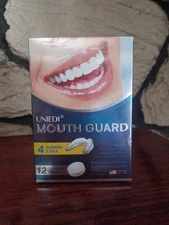 Uniedi Mouth Guard Protecting Teeth During Sleep 4 Guards 2 Sizes 