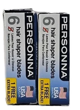 Personna Hair Shaper Blades 6ct Pack Of 2