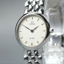 Montre Femme OMEGA De Ville Vintage 1998 Quartz Cal.1471 Argent 23mm...