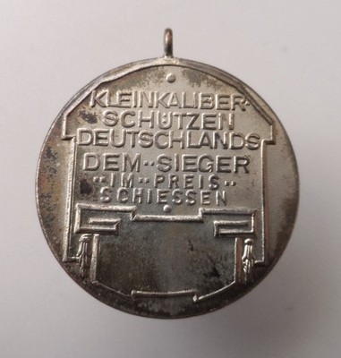 Deutschland Schießwettbewerb Auszeichnung Medaille Kleinkaliberschützen