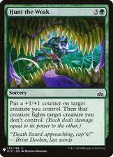 x1 Hunt the Weak - Mystery Booster - NM - MTG