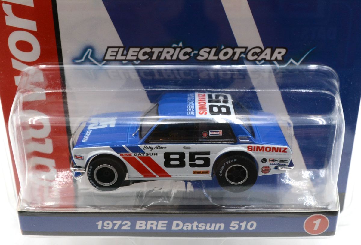 Auto World Xtraction BRE 1972 Datsun 510 HO Scale Slot Car