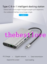 Free Ship Type-C USB-C Multifunctional Multi-function Docking Station OT-9591B