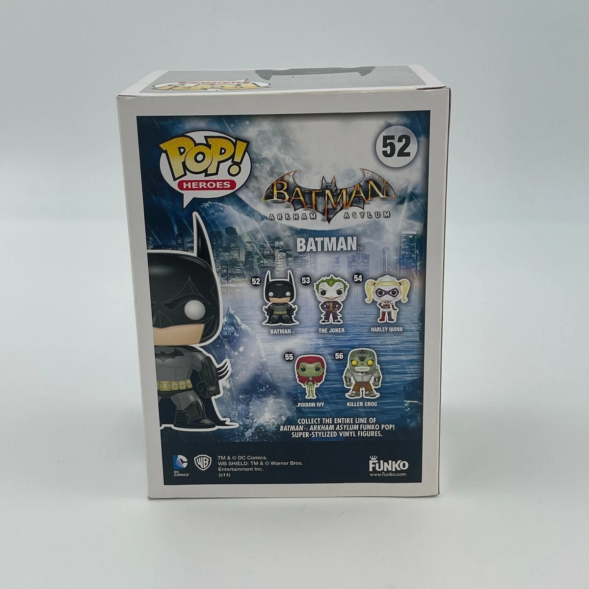 Funko POP! Games: Batman Arkham Asylum Batman 4.4-in Vinyl Figure