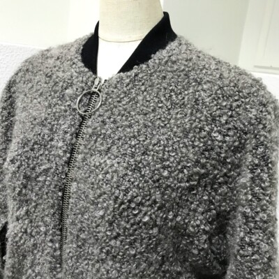 ACNE STUDIOS Poodle wool blouson 14AW TYSON BOUCLE MA-1