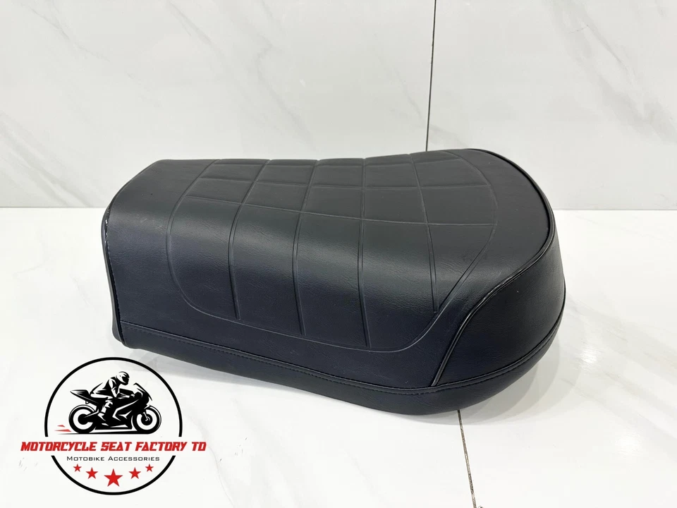 Assento solo Moto Guzzi Police assento selim panela reprodução T3-G5 motocicleta preto. - Imagem 4 de 4