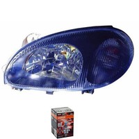 Halogen Scheinwerfer Frontscheinwerfer Rechts H4 FüR Daewoo Lanos Inkl. Lampen