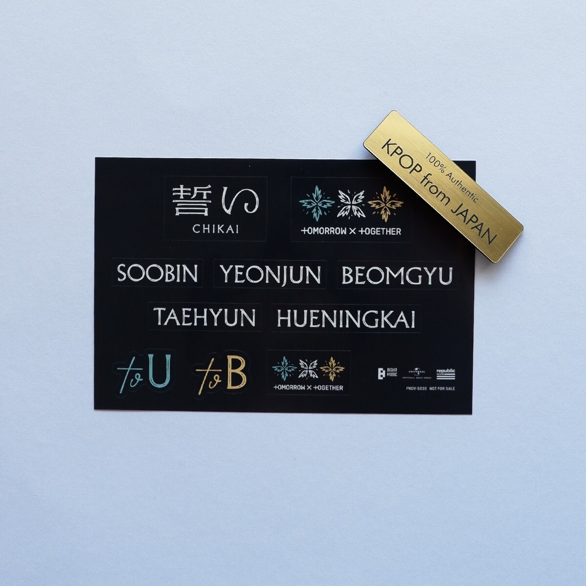 BEOMGYU TXT JAPAN CHIKAI Weverse CD + Official Photocard set