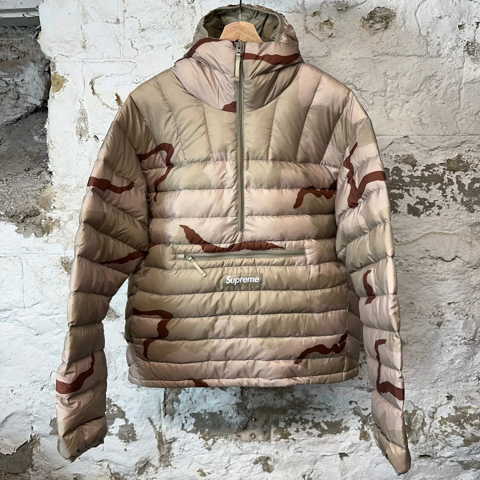 Veste anorak camouflage vert suprême taille S