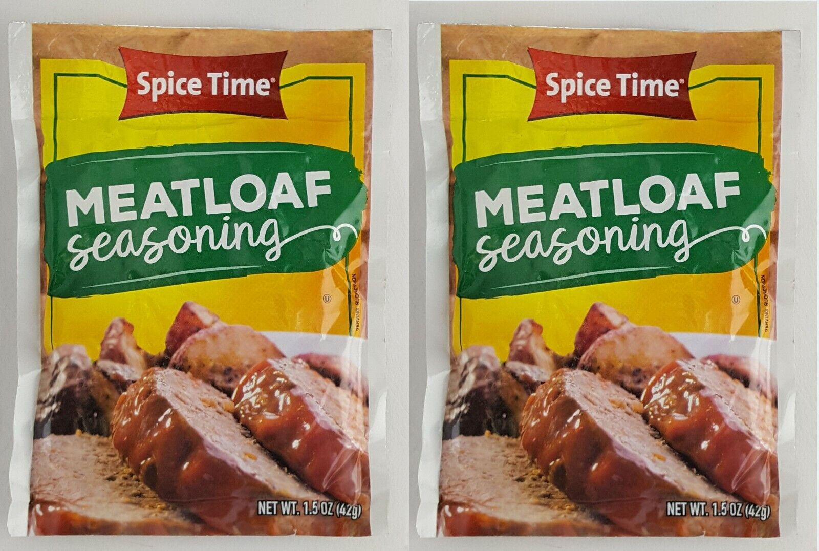 2 PACKS of Spice Time® MEATLOAF MADE Long Beach Mall fresh SEASONING Topics on TV new s USA