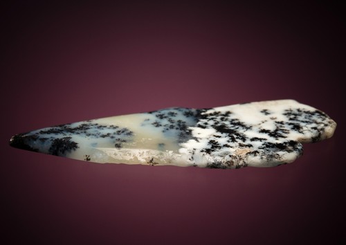 Quartz var. Plume Agate Medicine Bow Mountains, Wyoming 2104-035 - Picture 2 of 2