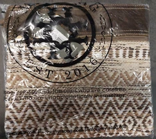 Myra Bag Leather Contentment Canvas Zipper Pouch Crossbody Bag S-2131 Boho NWT