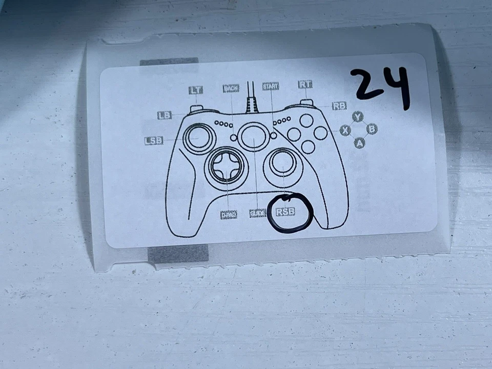 Xbox One Controller Grey/Blue for Parts or Repair 24 - Image 3 of 4