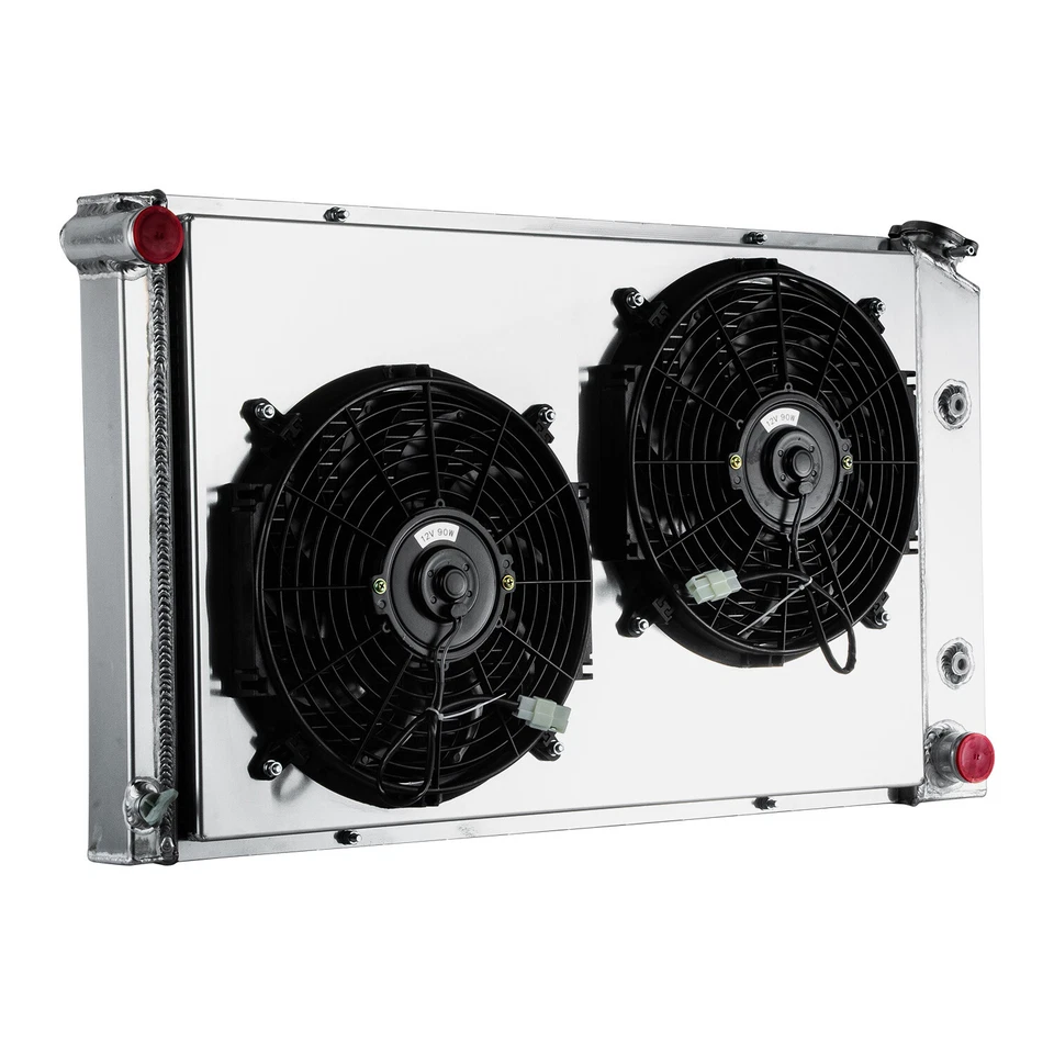 3-Row Radiator Shroud Fan Fit 70-1981 Pontiac Firebird Trans Am Formula I6 V8 - Изображение 3 из 4